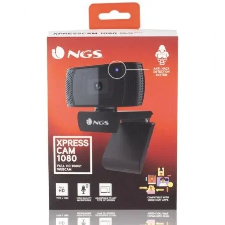WEBCAM FULLHD 1080P XPRESSCAM NEGRO NGS